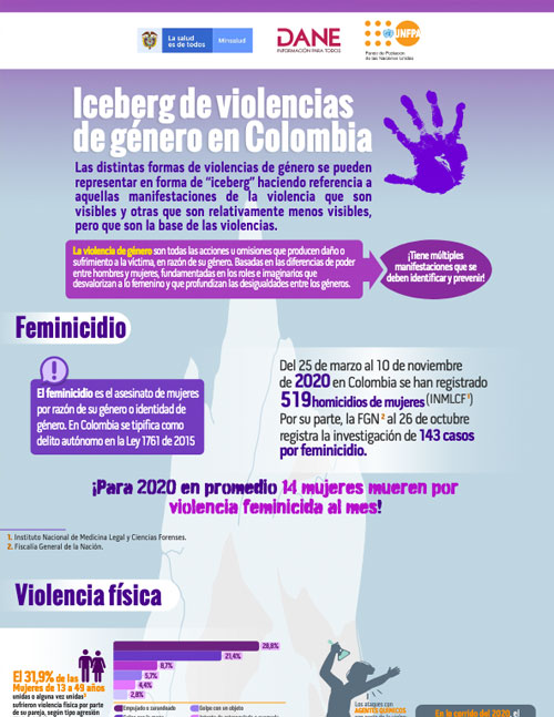 Imagen de la publicación Iceberg de Violencias de Género