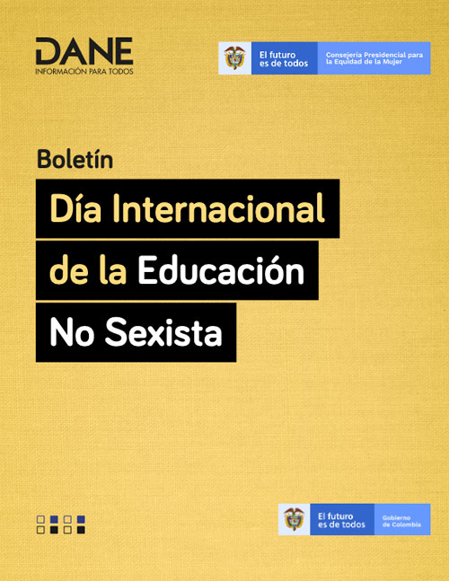 Imagen de la publicación Boletín especial: Día internacional de la educación no sexista